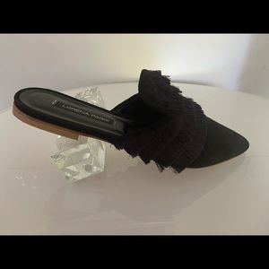 Modern Italian Leather Shoes/Mules